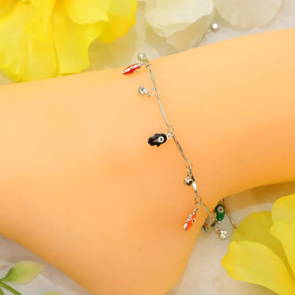 Minimalist Anklet, Sleek & Modern Design, Women’s Fashion, YC110143-A - Picture 5 of 10